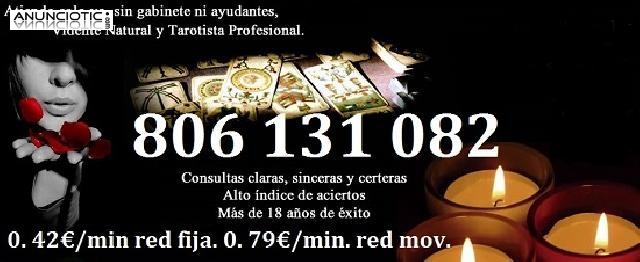  Tarot Vidente Marsela 806 131 082 Barato 0.42 /min.