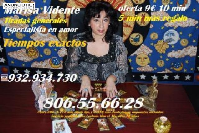 Clarividente española, Alta videncia. Tarot de Marisa Bernal, sin preguntas