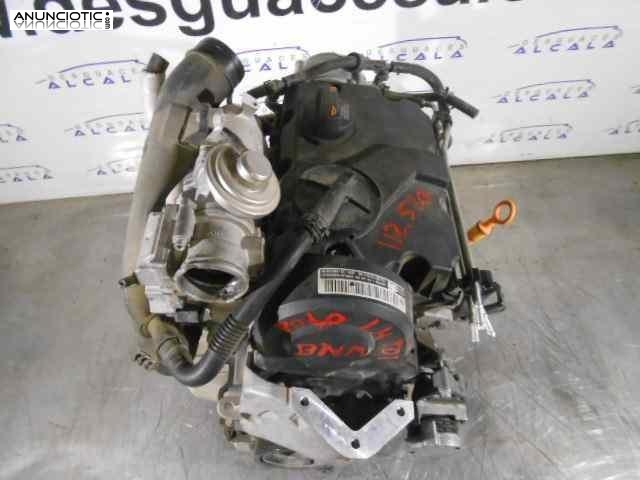 Motor completo tipo bnm de volkswagen -