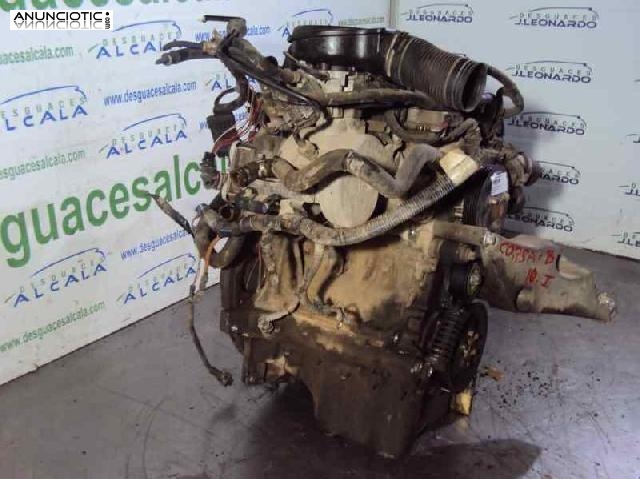 Motor completo tipo x10xe de opel -