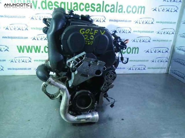 Motor completo tipo bkd de volkswagen -