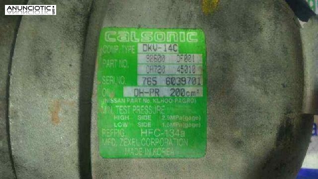 Compresor 92600 0f001 de nissan 662392