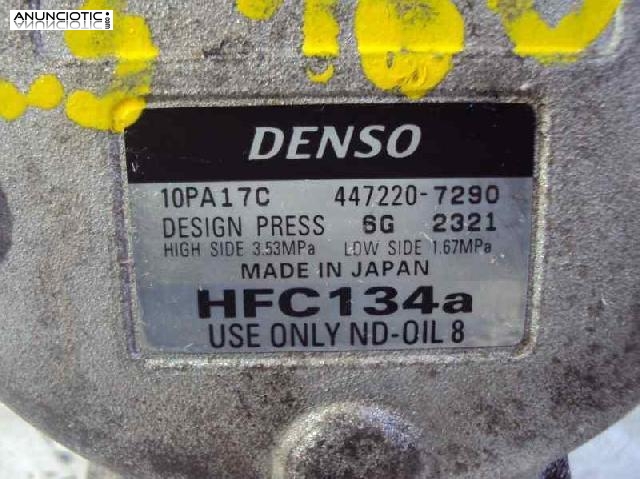 Compresor 44722q-7290 de iveco 656407