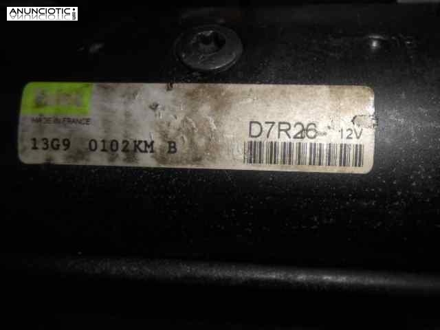 Motor arranque 3398882 d7r26 citroen