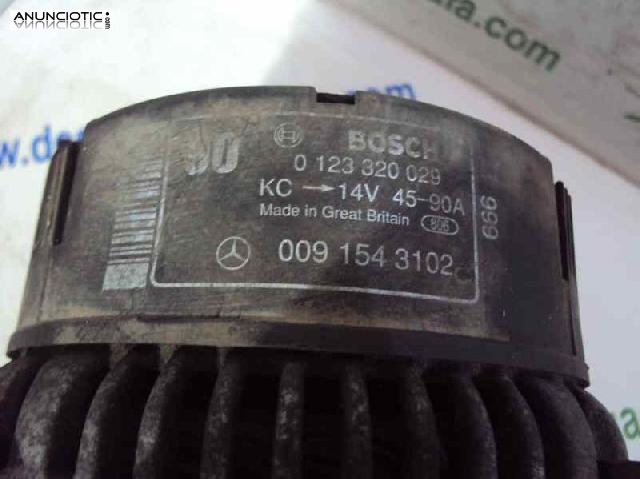 Alternador 0123320029 de mercedes