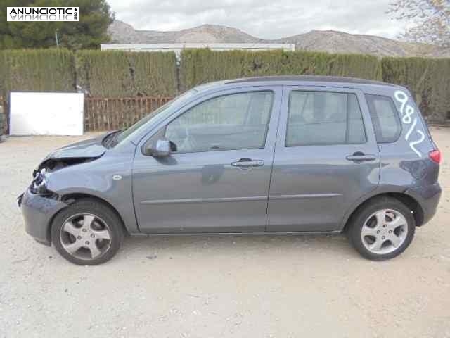 Despiece 9812 mazda 2 berlina (dy) 2004