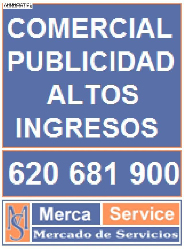 Trabajo autonomo comercial de publicidad