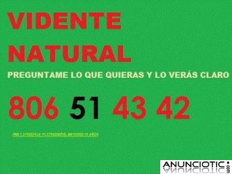 videncia real vidente natural 806 51 43 42 