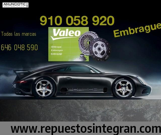 Kit de embrague 4 piezas valeo 835068 136cv