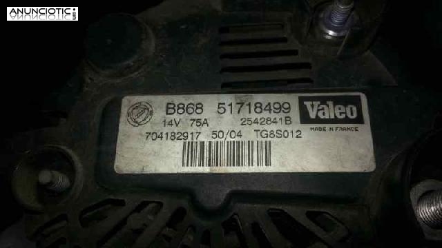 Alternador 3429143 tg8s012 fiat punto