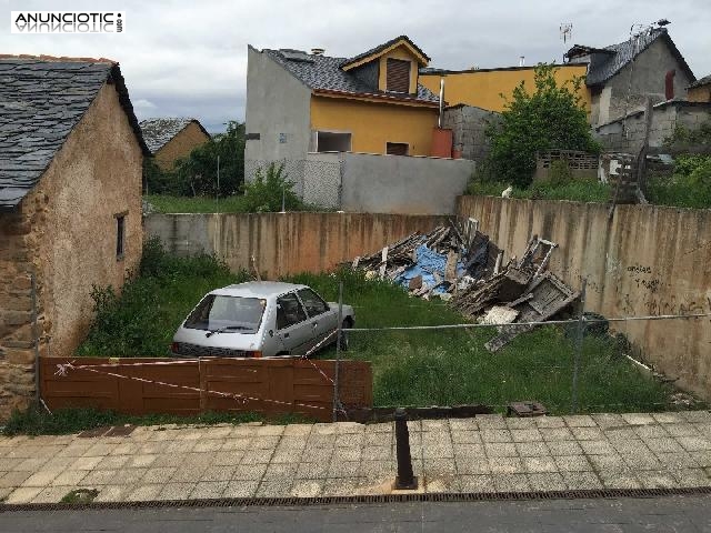 Terreno urbano en bembibre