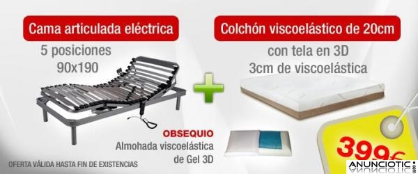 Cama eléctrica.