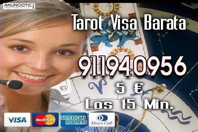 Videntes telefónico económico 15 minutos 5 euros visa 