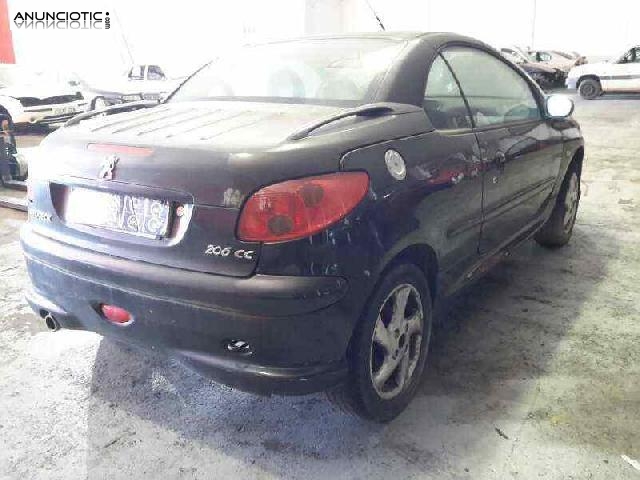 Despiece de peugeot 206 cc 1.6 16v cat