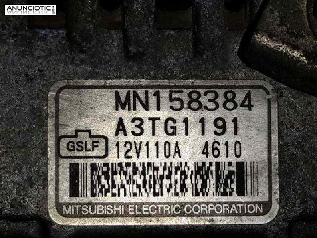 Alternador mitsubishi 431096