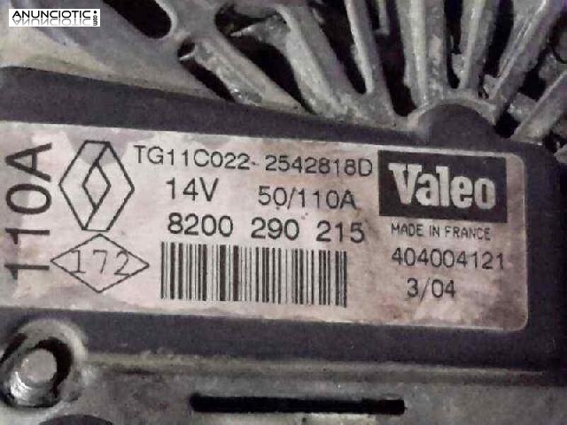 Alternador renault 372714