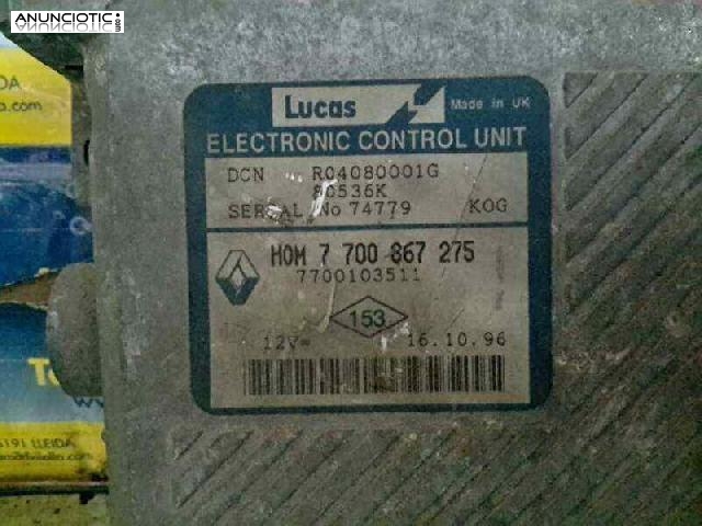 Centralita motor uce r04080001g de