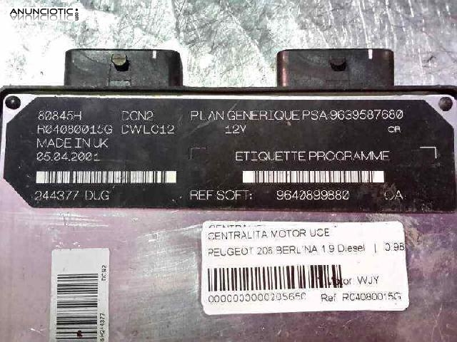 Centralita motor uce r04080015g de