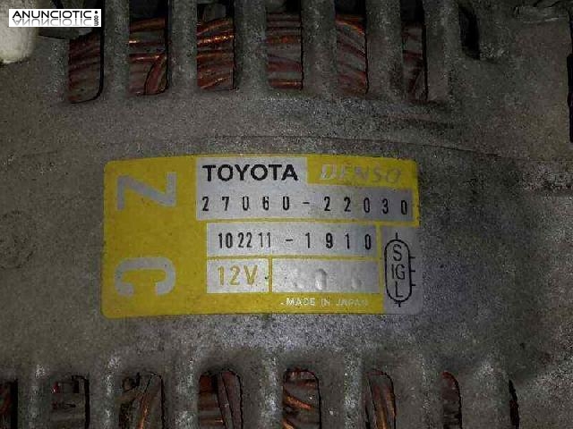 Alternador 2706022030 toyota 293524