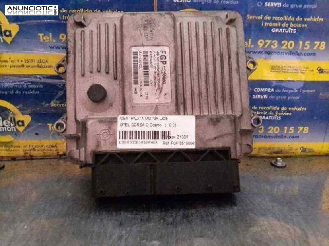 Centralita fgp 55190069 opel corsa