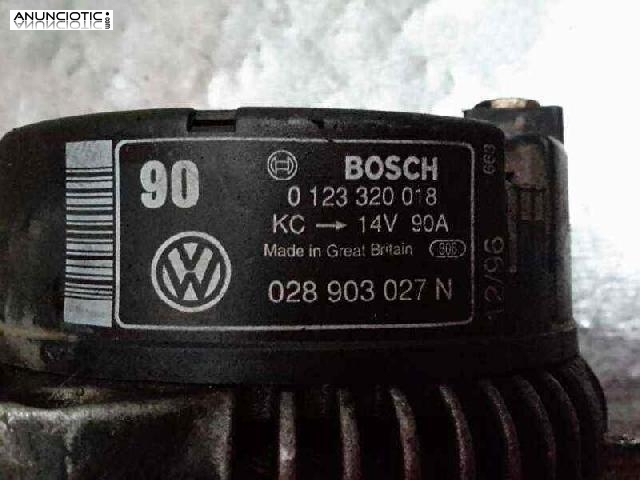 Alternador 0123320018 volkswagen