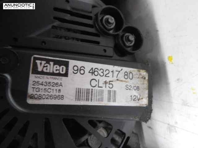 Alternador 3076845 2543526a peugeot 207