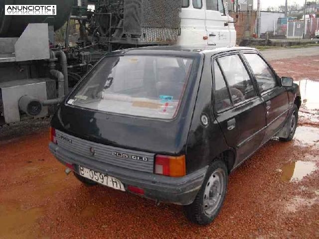 Retrovisores 125242 peugeot 205 berlina