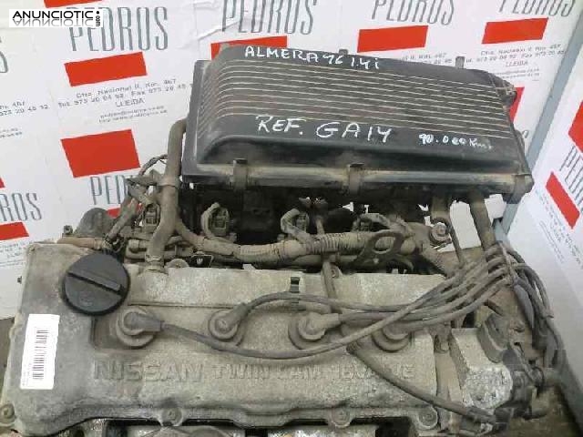 18625 motor nissan almera (n15) 1.4 16v