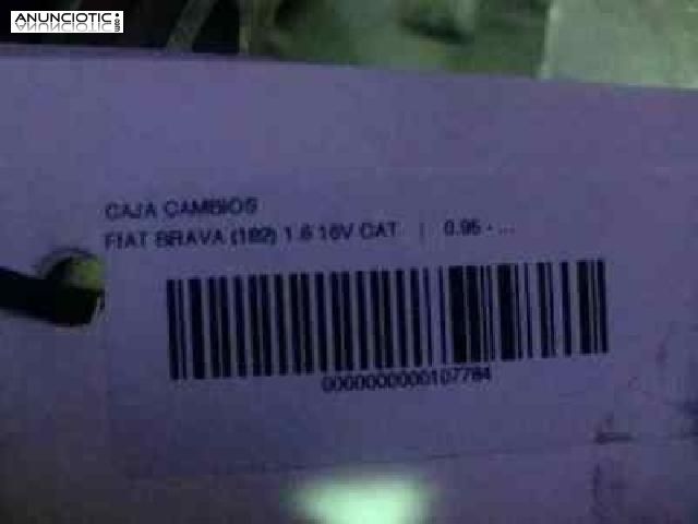 107784 caja cambios fiat brava (182) 1.6