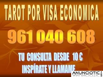 Tarot por Visa Económica desde 10  la consulta