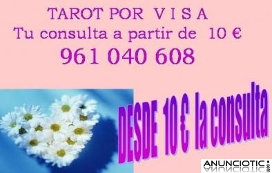 Tarot por Visa Económica desde 10  la consulta