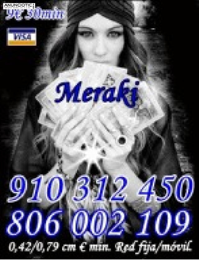 Tarot Visa 9 30 min. 910312450 / 806002109 : 0,42/0,79 cm  min MERAKI