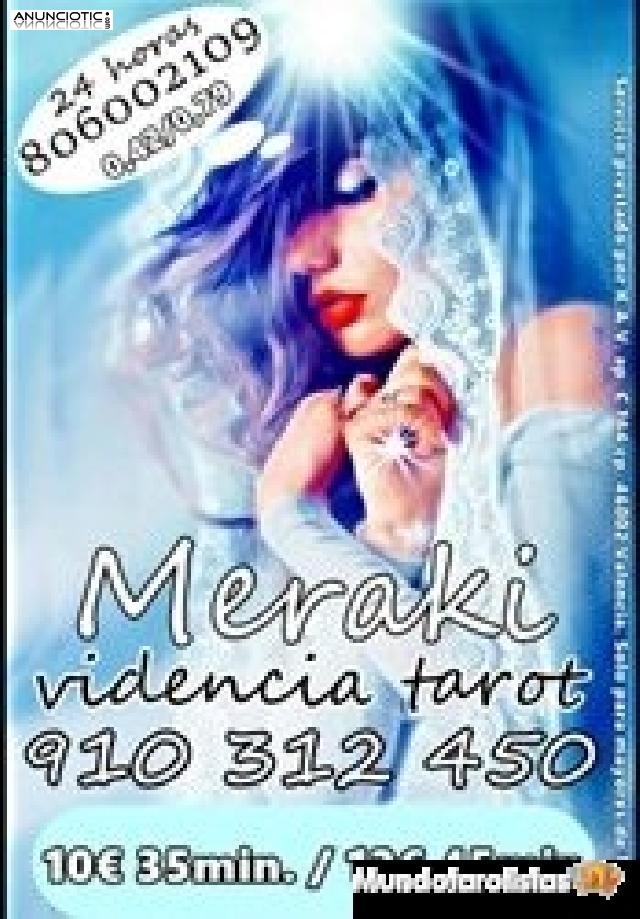 TAROT MERAKI VERDADERAS ESPECIALISTAS  100% PROFESIONALES 910312450