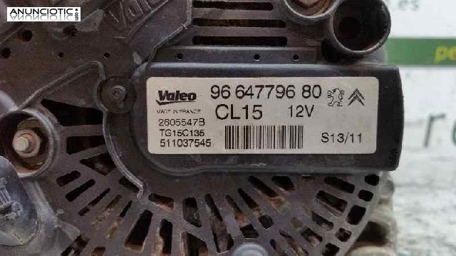 Alternador 3183617 tg15c135 citroen c3