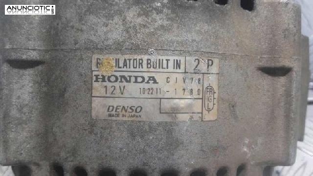 100580 alternador honda hr-v 4wd