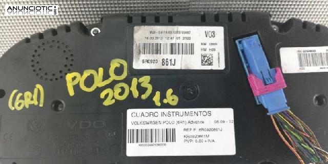 1086339 cuadro volkswagen polo advance