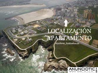 Alquilo apartamento con piscina a 50metros de la playa A Rapadoira Foz- Lugo