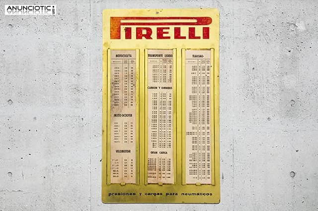 Cartel pirelli. años 40