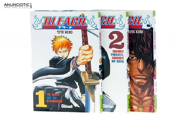 Bleach tomos 1, 2 y 5