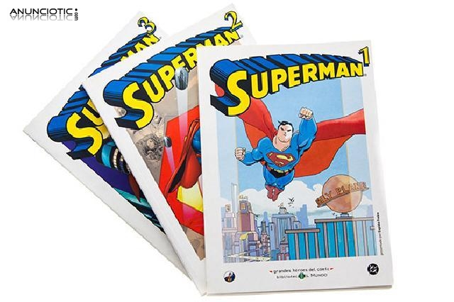 Colección tres tomos superman