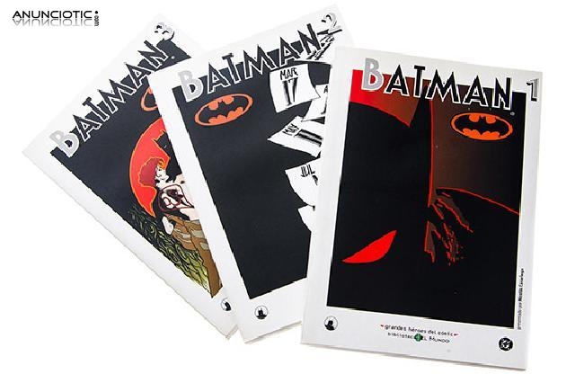 Colección tres tomos batman