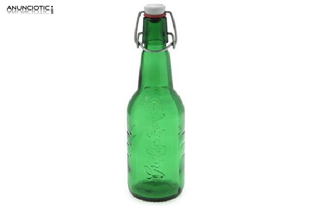 Botella de cerveza grolsch