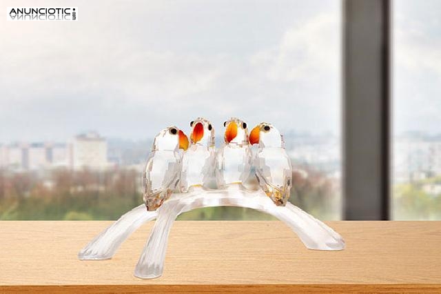 Swarovski baby love birds