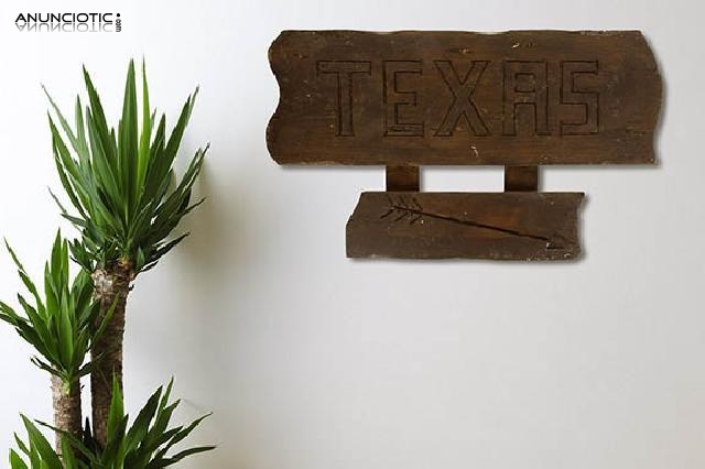 Letrero de texas. años 50