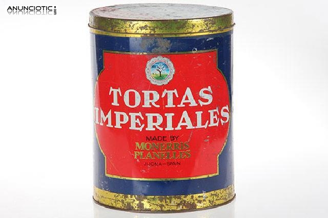 Lata tortas imperiales, el almendro