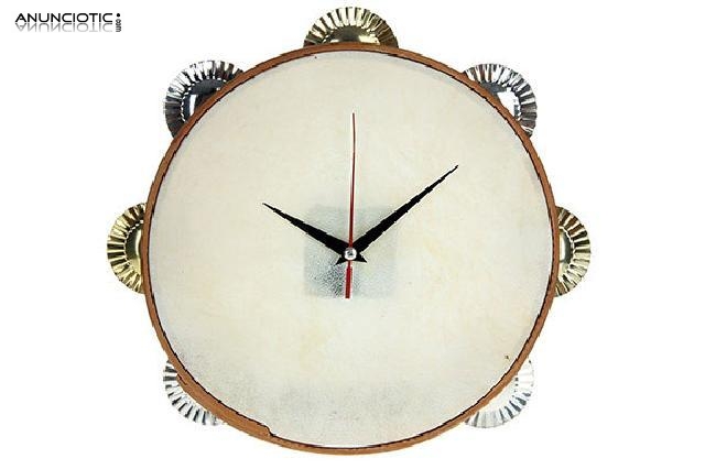 Reloj pandereta