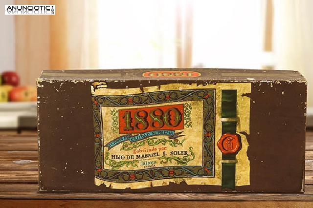 Antigua caja de turrones 1880, años 50