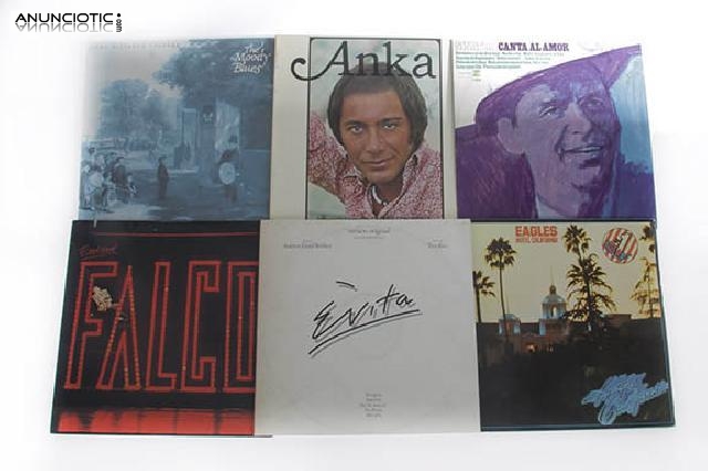 Lote 6 vinilos variados.