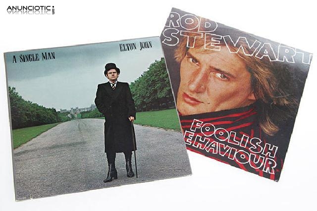 Rod stewart - foolish behaviour y elton john- a single man