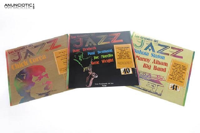 Los grandes del jazz, 3 vinilos